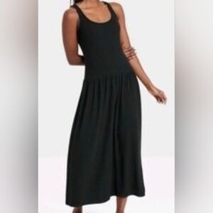 Universal Thread Black One Shoulder Dress